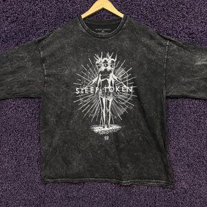 Sleep Token Rain L/S Shirt Size 2XL